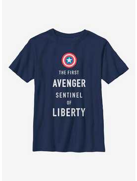 Marvel Captain America Sentinel Liberty Youth T-Shirt, , hi-res