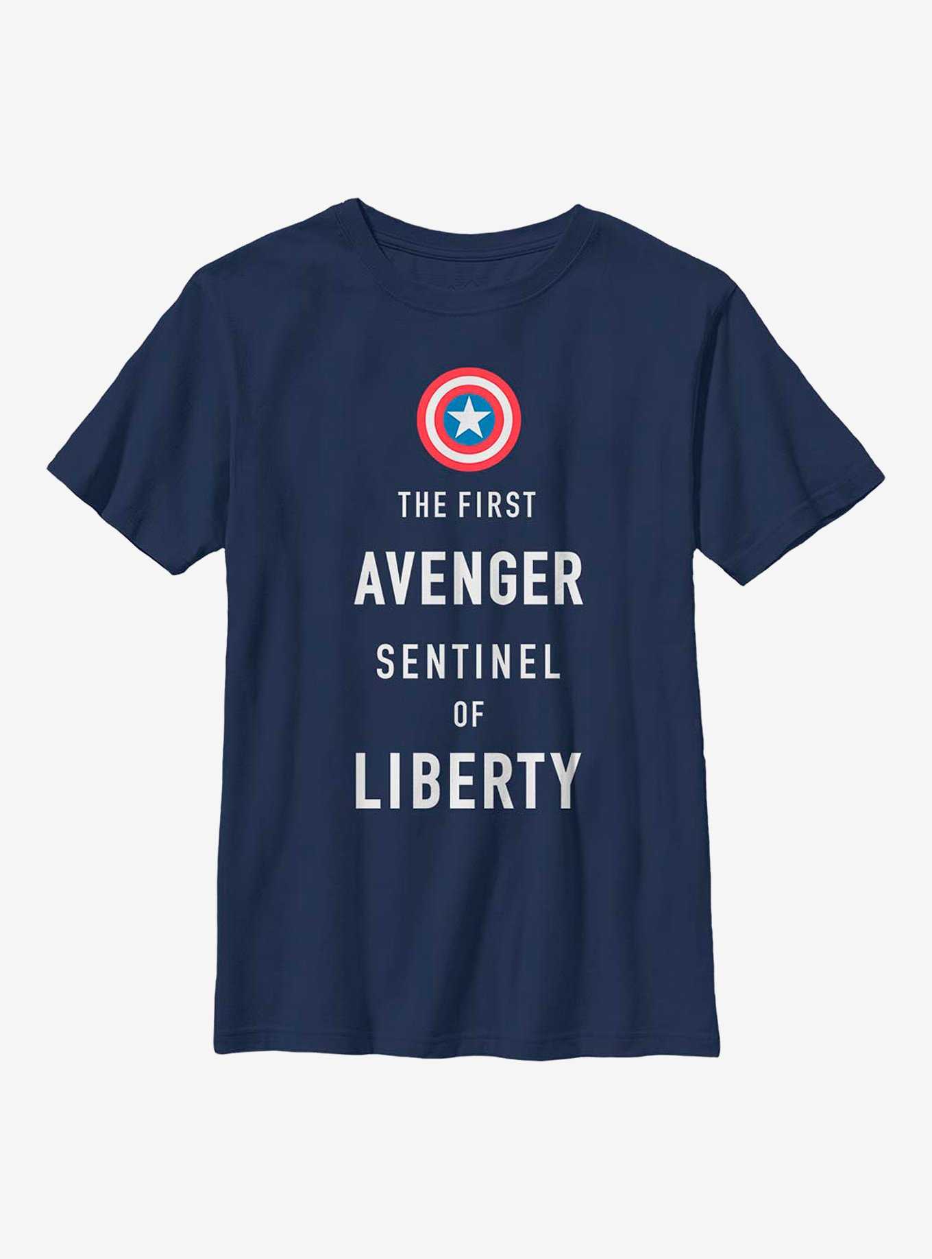 Marvel Captain America Sentinel Liberty Youth T-Shirt, , hi-res