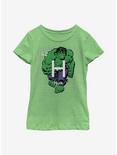 Marvel Hulk Periodic Hulk Youth Girls T-Shirt, GRN APPLE, hi-res