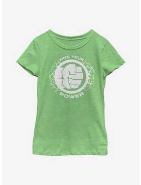 Marvel Hulk Power Of Hulk Youth Girls T-Shirt, , hi-res