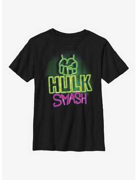 Marvel Hulk Neon Hulk Smash Youth T-Shirt, , hi-res