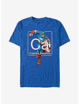 Marvel Captain America Periodic Captain T-Shirt, , hi-res