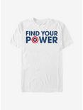 Marvel Captain America Shield Power T-Shirt, WHITE, hi-res