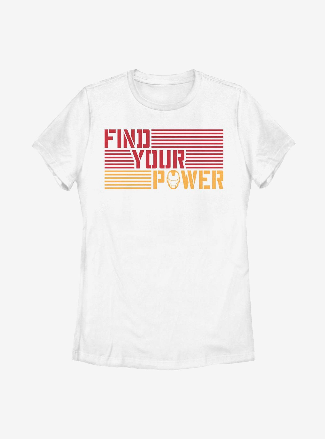 Marvel Iron Man Iron Power Womens T-Shirt, , hi-res