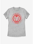 Marvel Iron Man Power Of Iron Man Womens T-Shirt, ATH HTR, hi-res