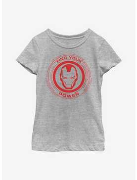 Marvel Iron Man Power Of Iron Man Youth Girls T-Shirt, , hi-res