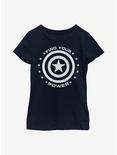 Marvel Captain America Group Easter Hunt Youth Girls T-Shirt, NAVY, hi-res