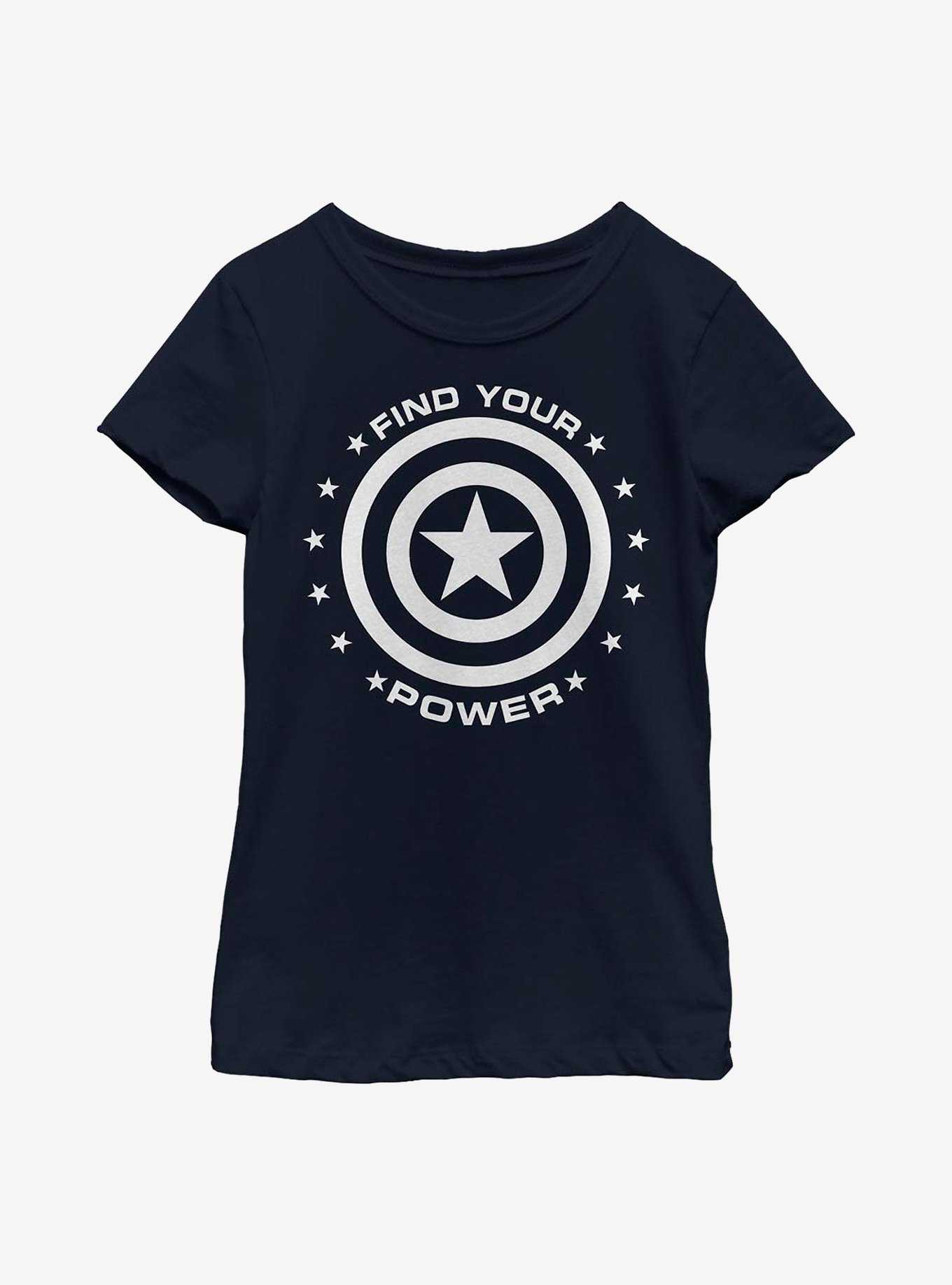 Marvel Captain America Group Easter Hunt Youth Girls T-Shirt, , hi-res