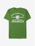 Marvel Hulk Clover Collegiate T-Shirt, KELLY, hi-res