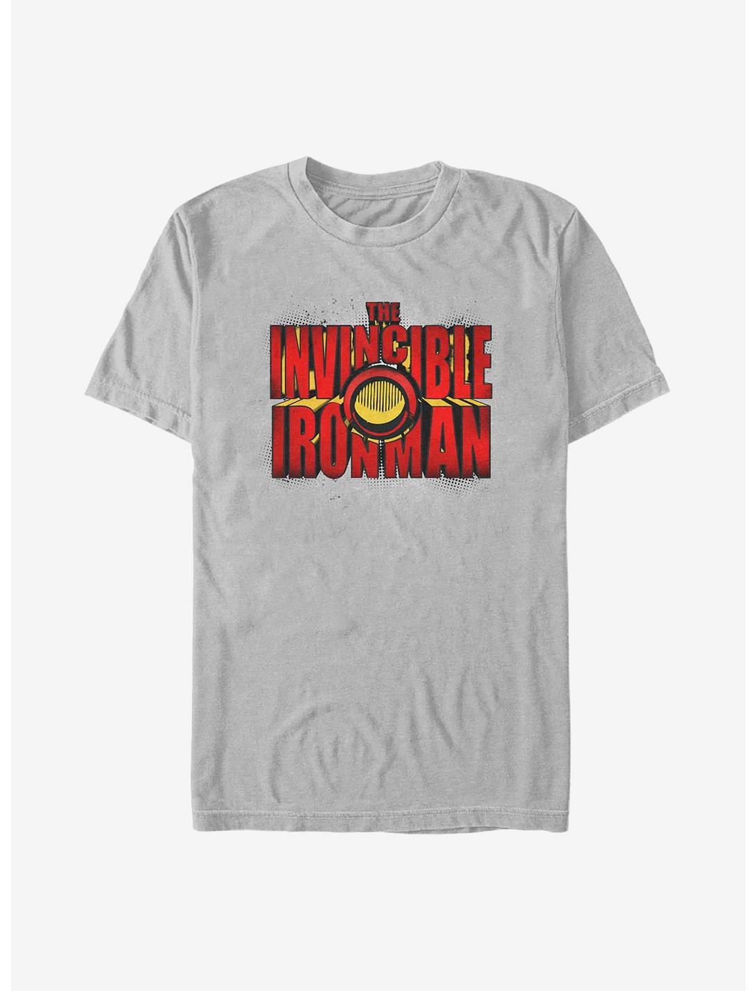 Marvel Iron Man Invincible Hero T-Shirt, SILVER, hi-res