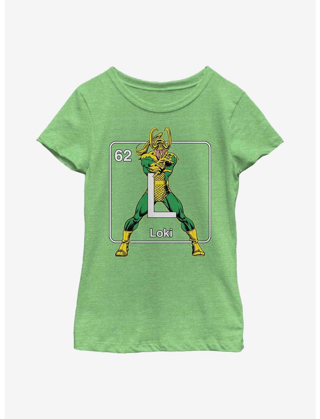 Marvel Loki Power Of Hawkeye Youth Girls T-Shirt, GRN APPLE, hi-res