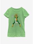 Marvel Loki Power Of Hawkeye Youth Girls T-Shirt, GRN APPLE, hi-res