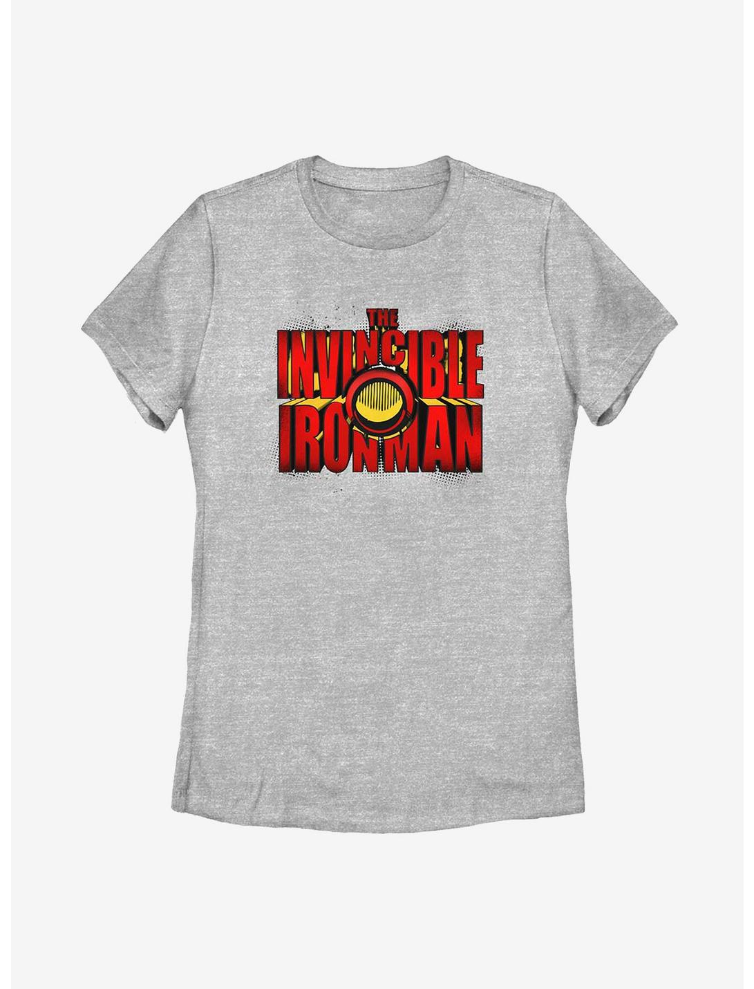Marvel Iron Man Invincible Hero Womens T-Shirt, ATH HTR, hi-res