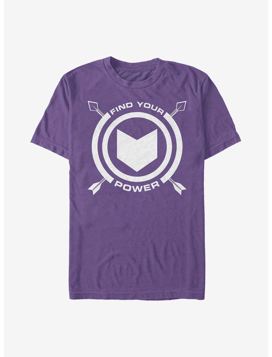 Marvel Hawkeye Power Of Hawkeye T-Shirt, PURPLE, hi-res