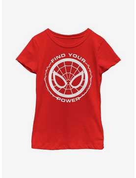 Marvel Spider-Man Spider Power Youth Girls T-Shirt, , hi-res
