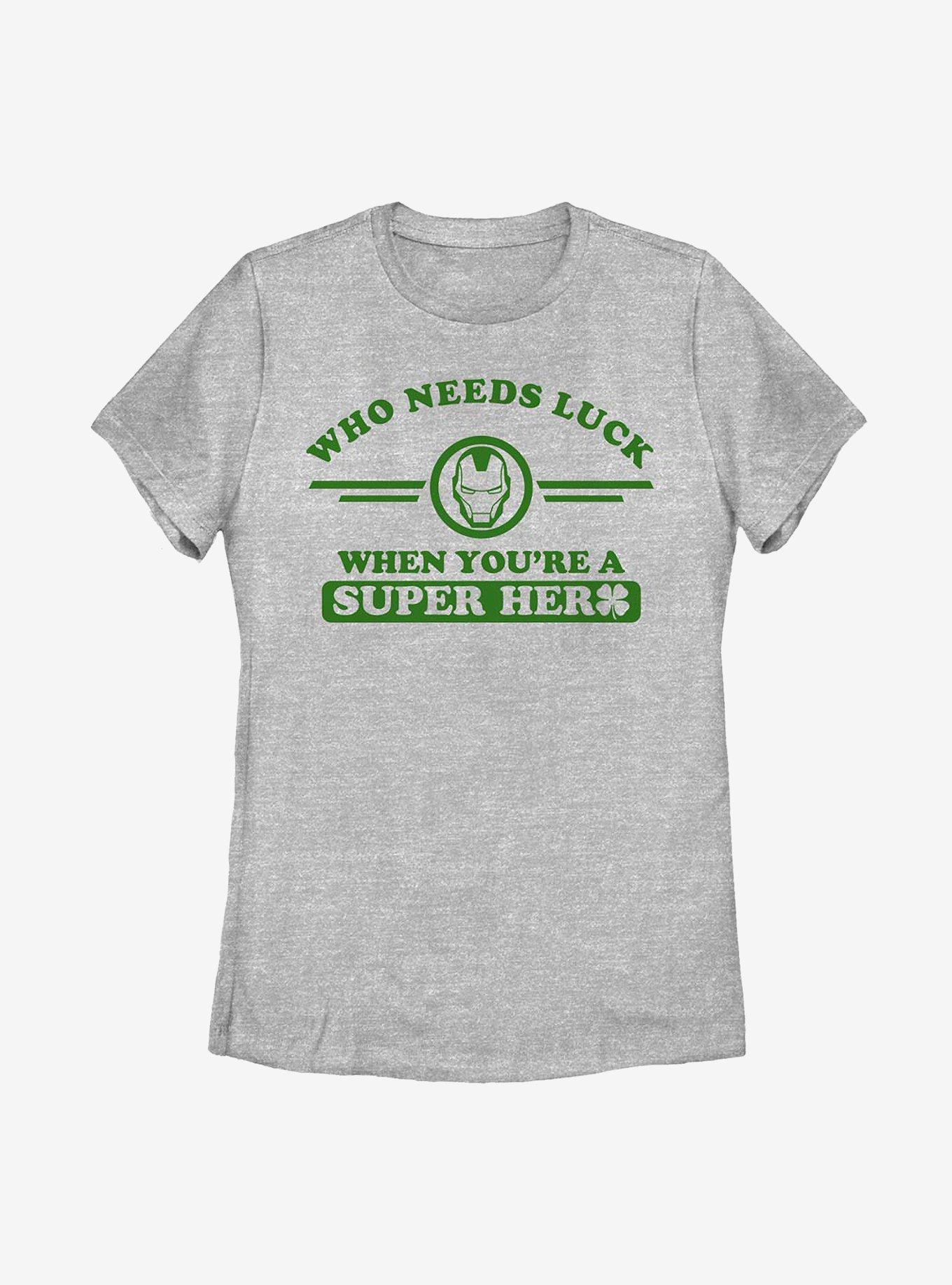 Marvel Iron Man Iron Clover Collegiate Womens T-Shirt, , hi-res