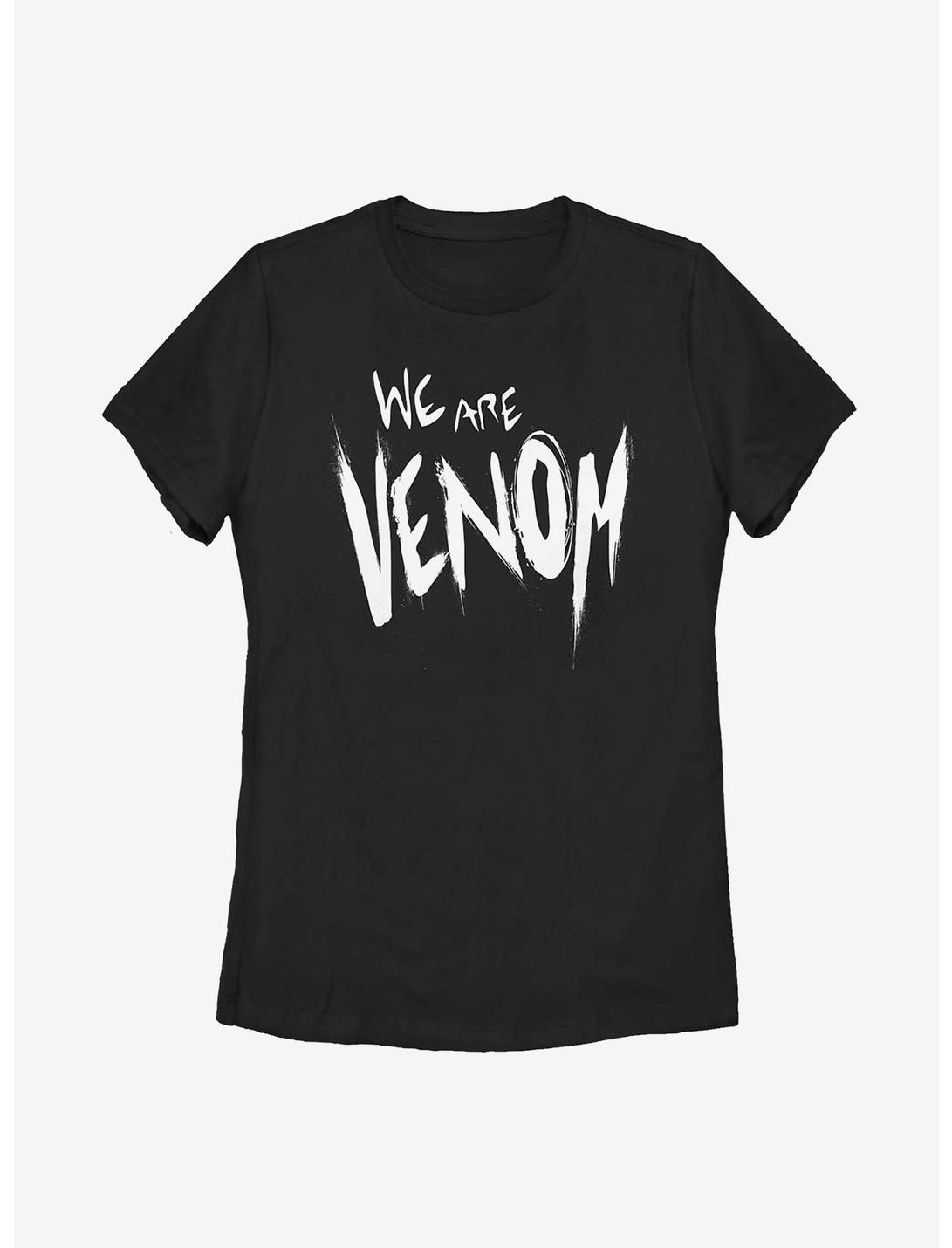Marvel Venom We Are Venom Slime Womens T-Shirt - BLACK | BoxLunch