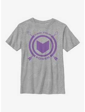 Marvel Hawkeye Power Of Hawkeye Youth T-Shirt, , hi-res