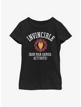 Marvel Iron Man Invincible Iron Youth Girls T-Shirt, , hi-res