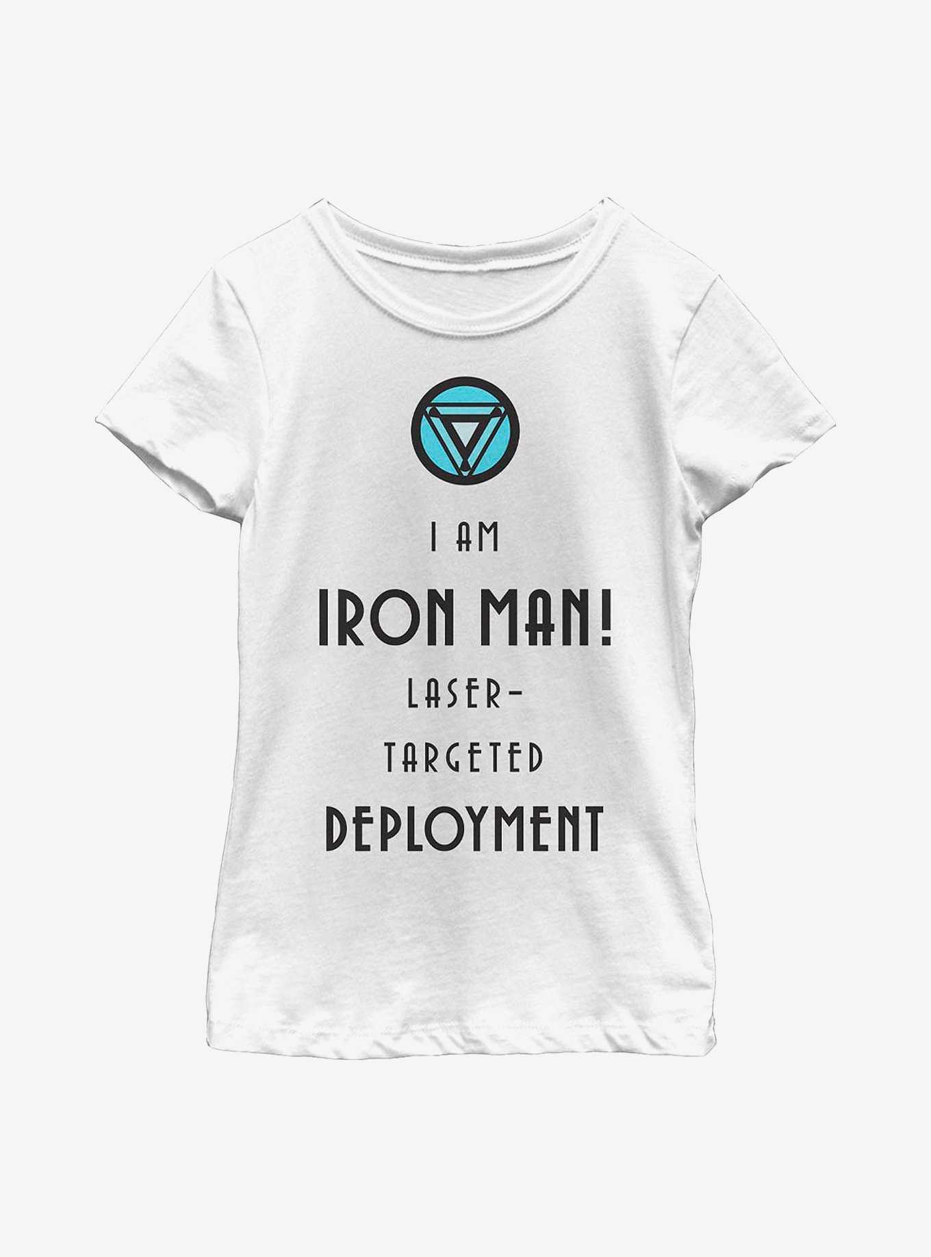 Marvel Iron Man Iron Deployment Youth Girls T-Shirt, , hi-res