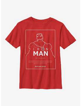 Marvel Iron Man The Invincible Youth T-Shirt, , hi-res