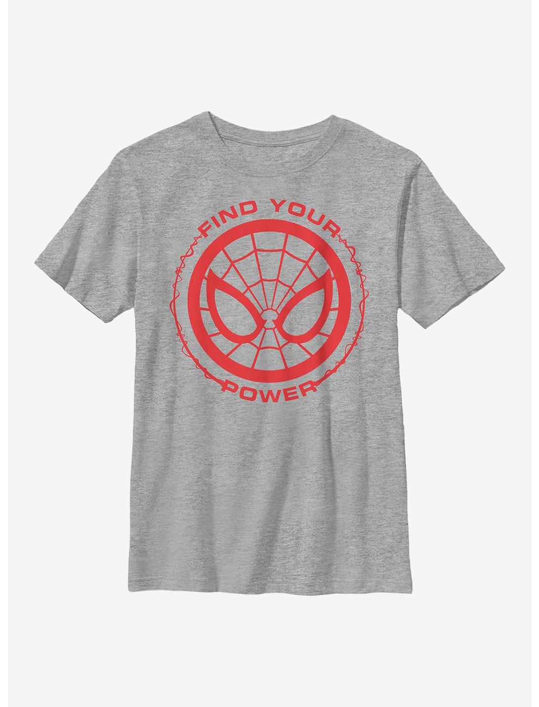 Marvel Spider-Man Spider Power Youth T-Shirt, ATH HTR, hi-res