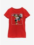 Marvel Thor Periodic Thor Youth Girls T-Shirt, RED, hi-res