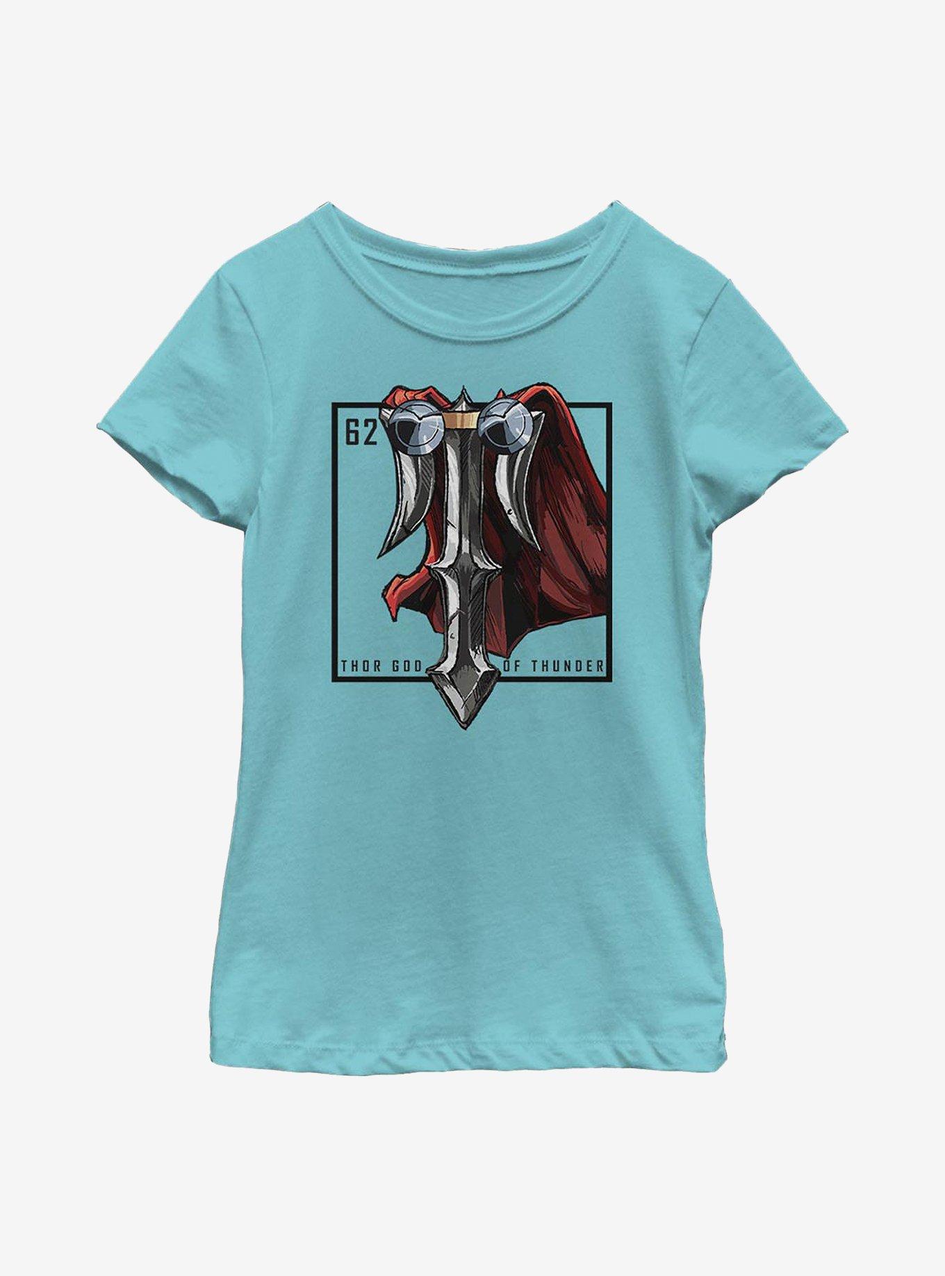 Marvel Thor Element Youth Girls T-Shirt, , hi-res