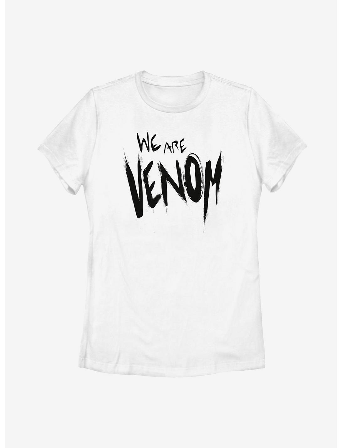 Marvel Venom We Are Venom Slime Womens T-Shirt - WHITE | BoxLunch