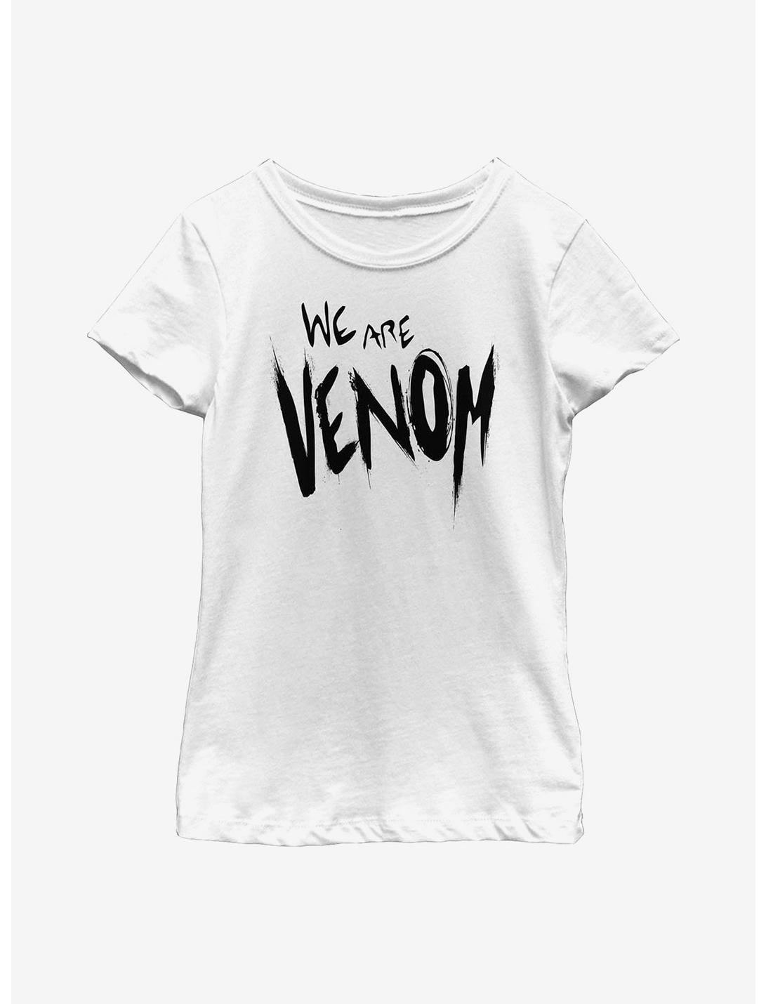 Marvel Venom We Are Venom Slime Youth Girls T-Shirt, WHITE, hi-res