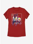 Marvel X-Men Periodic Magneto Womens T-Shirt, RED, hi-res