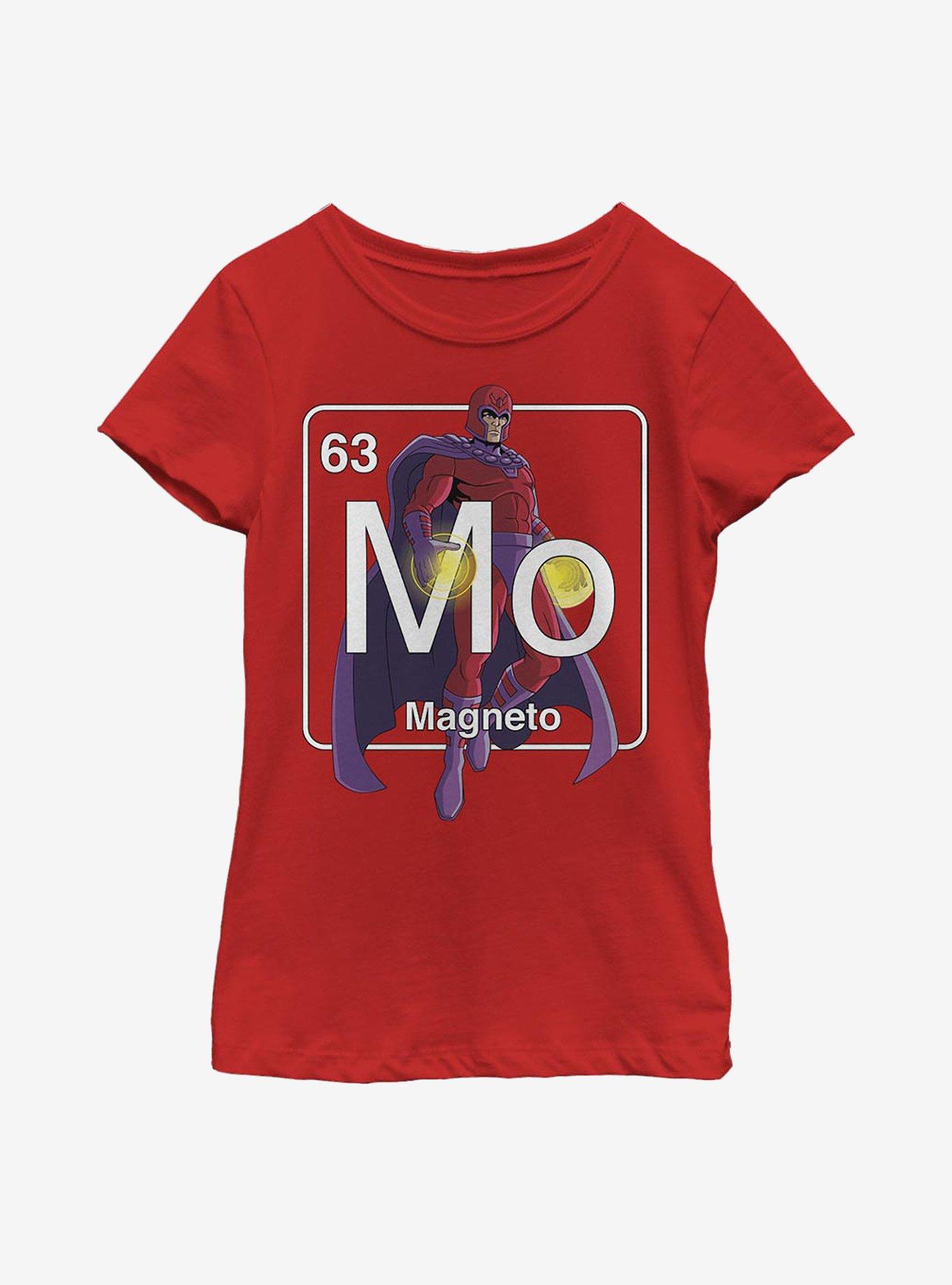 Marvel X-Men Periodic Magneto Youth Girls T-Shirt, , hi-res