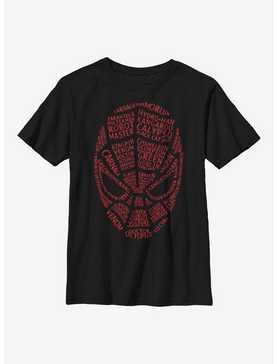 Marvel Spider-Man Spidey Words Youth T-Shirt, , hi-res