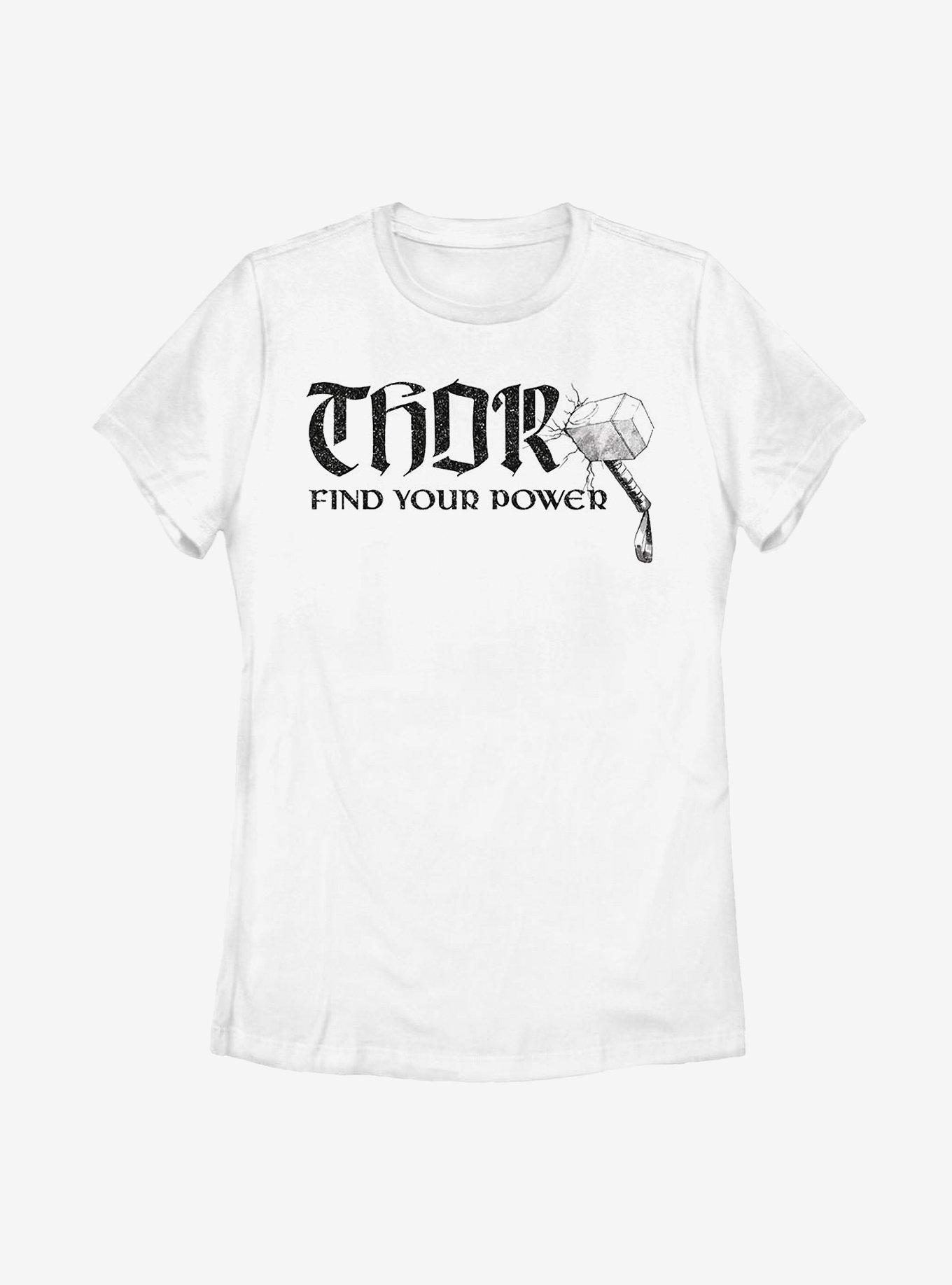 Marvel Thor Power Of Thor Womens T-Shirt, , hi-res