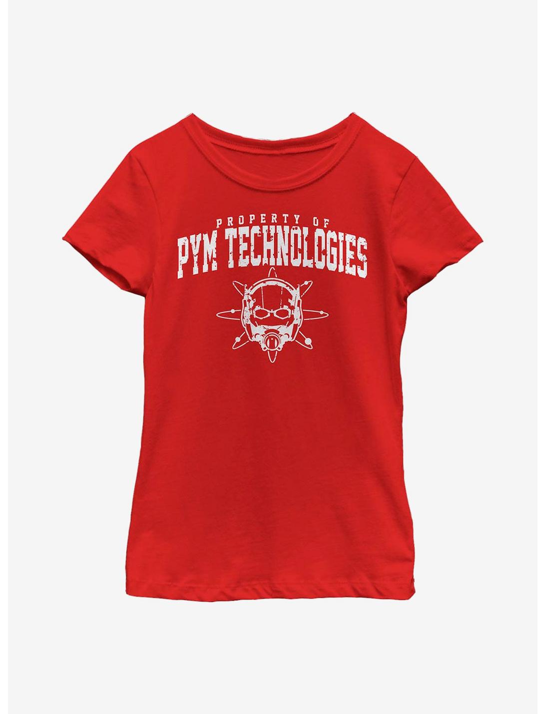 Marvel Ant-Man Pym Tech Youth Girls T-Shirt, RED, hi-res