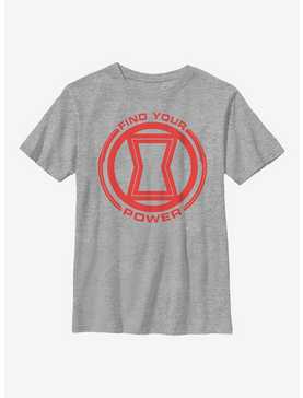 Marvel Black Widow Power Of Black Widow Youth T-Shirt, , hi-res