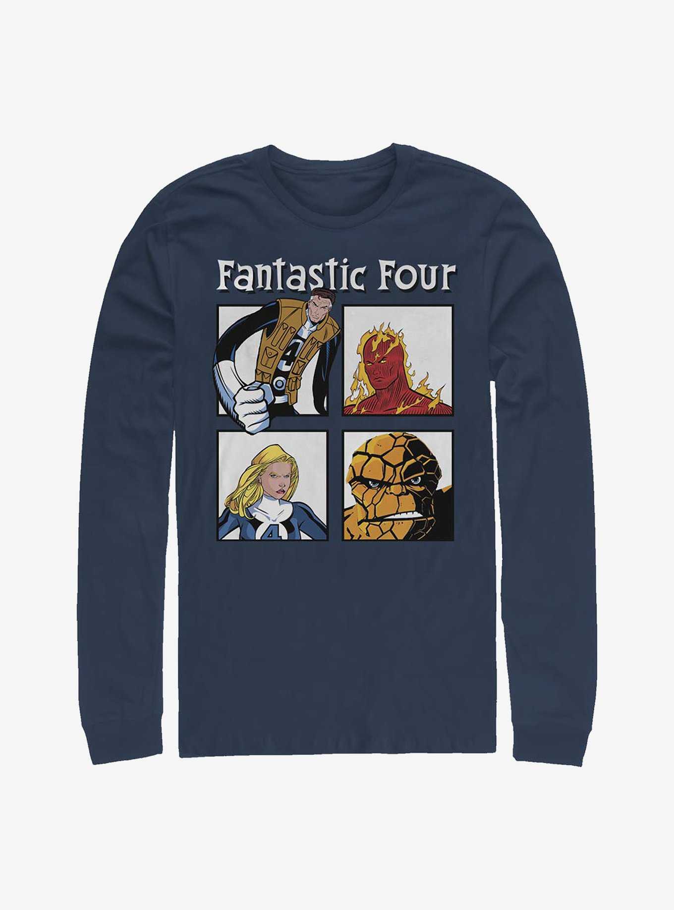 Marvel Fantastic Four Boxed Team Long-Sleeve T-Shirt, , hi-res