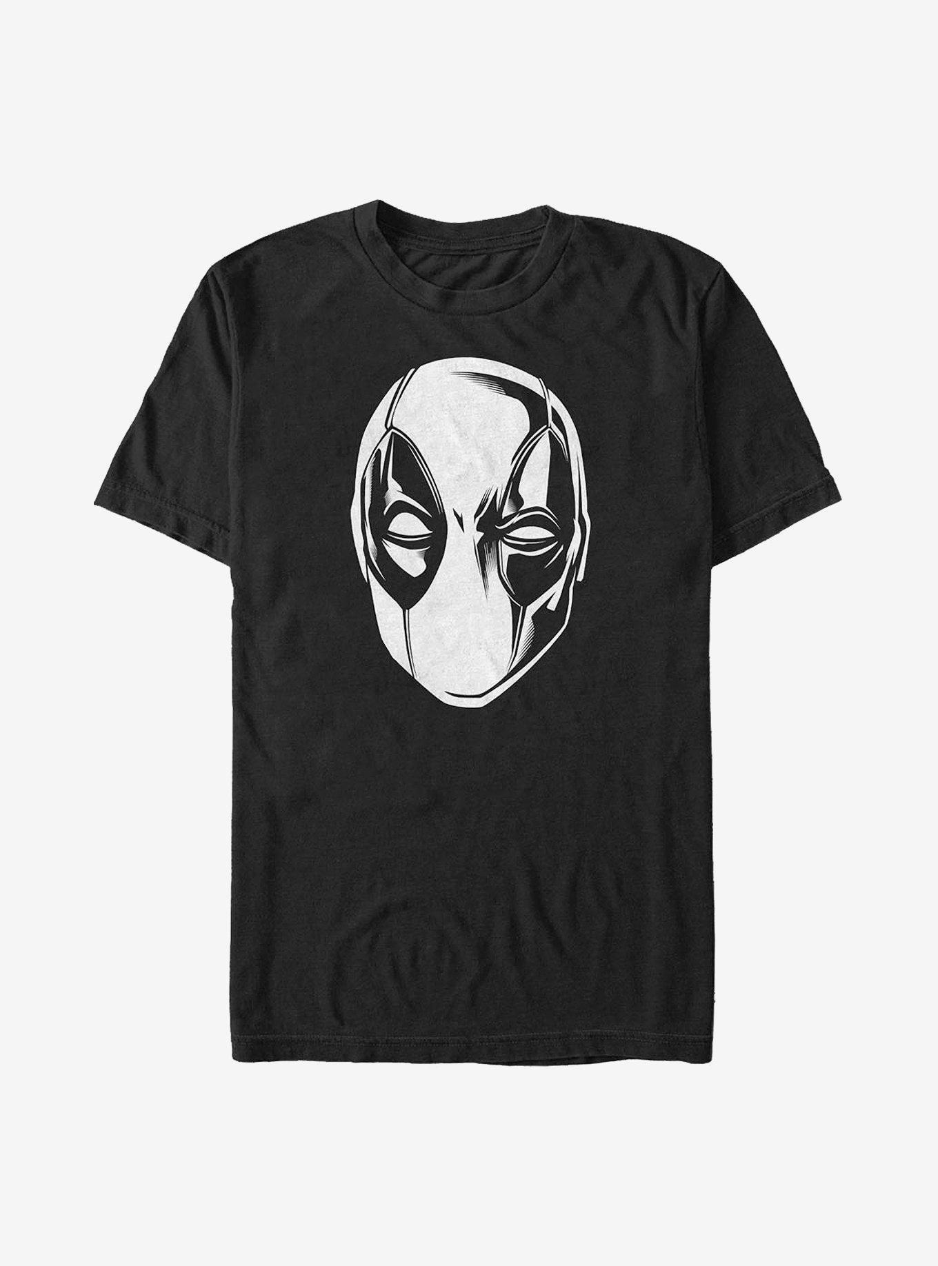 Marvel Deadpool White Silhouette T-Shirt, BLACK, hi-res