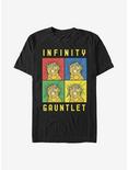 Marvel Avengers Warhol Gauntlet T-Shirt, BLACK, hi-res