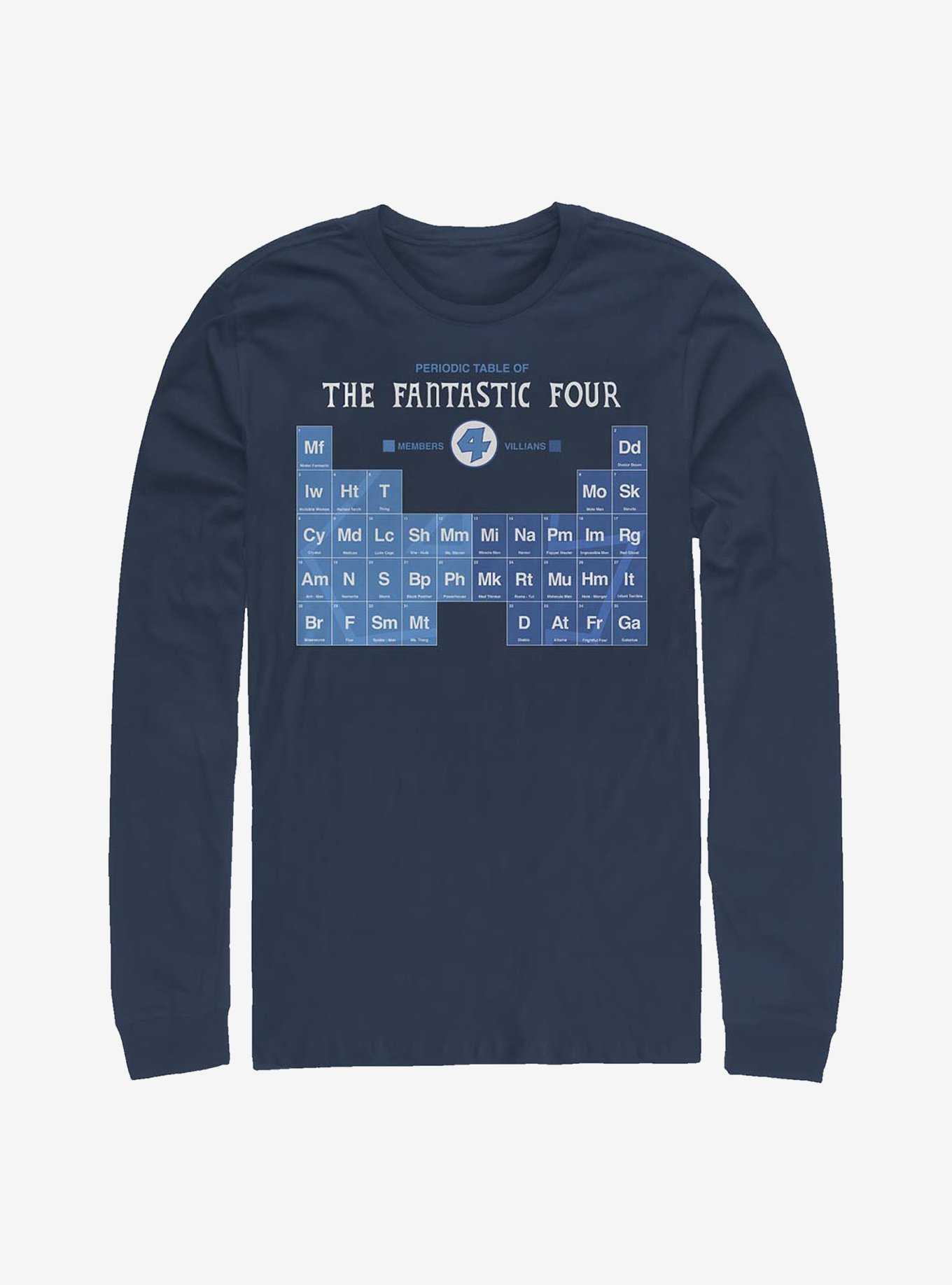 Marvel Fantastic Four Periodic FF Long-Sleeve T-Shirt, , hi-res
