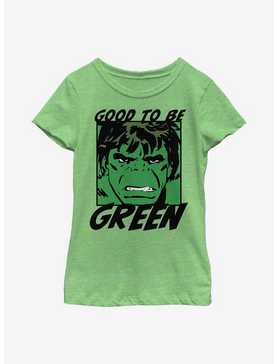 Marvel Hulk Good Green Hulk Youth Girls T-Shirt, , hi-res