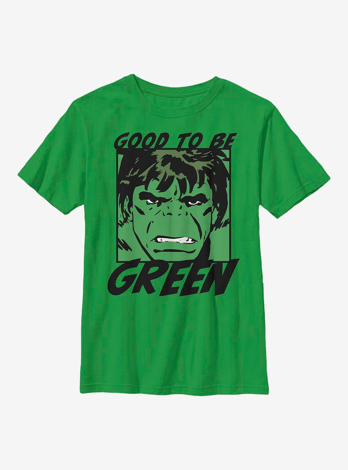 Marvel Hulk Good Green Hulk Youth TShirt