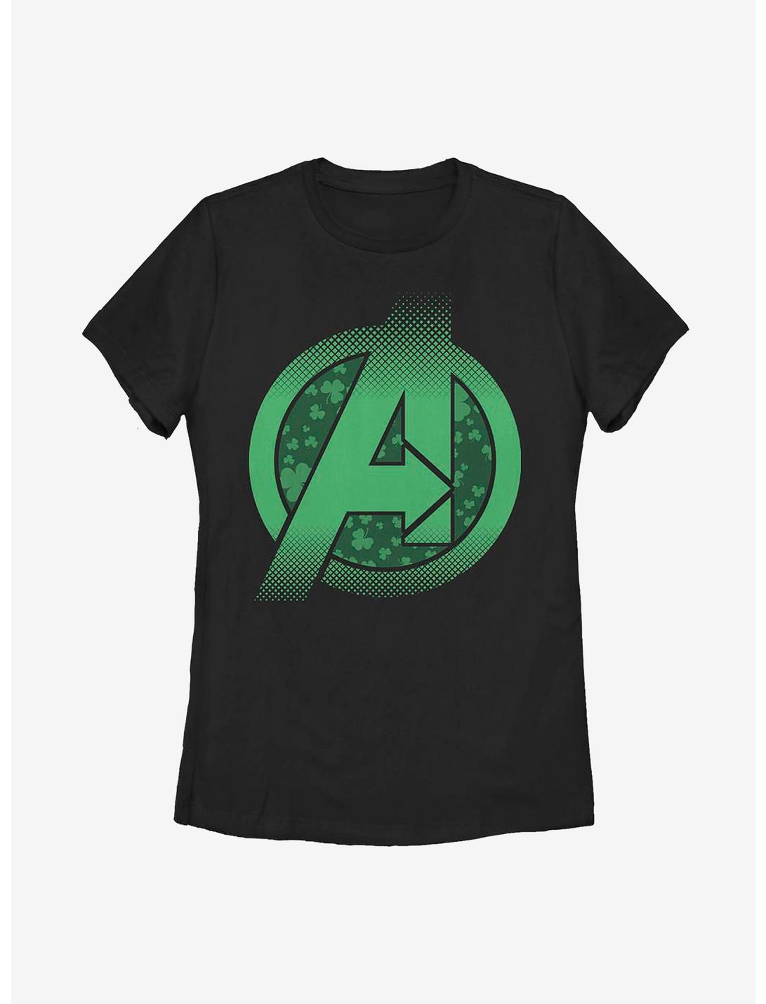 Marvel Avengers Lucky A Womens T-Shirt, BLACK, hi-res