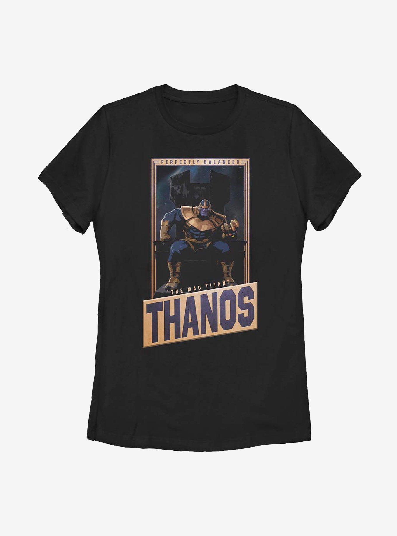 Marvel Avengers Perfectly Balanced Thanos Womens T-Shirt, , hi-res