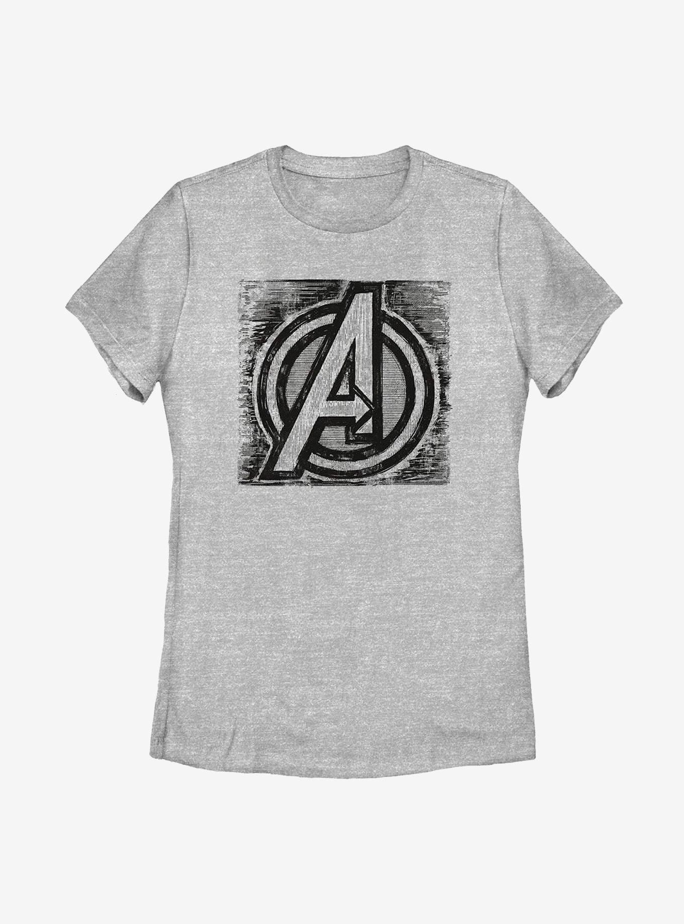Marvel Avengers Sketch A Womens T-Shirt, , hi-res