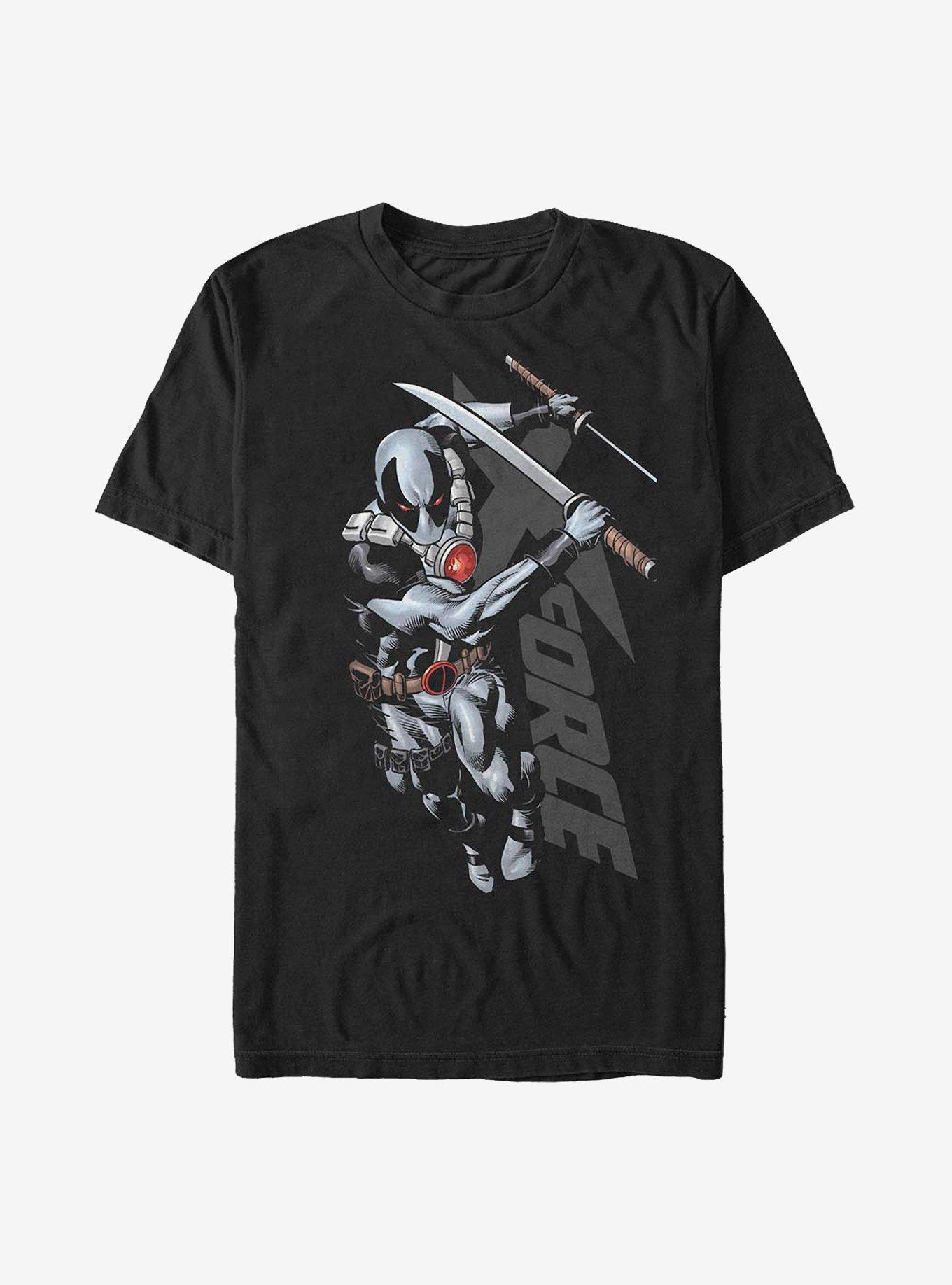 Marvel Deadpool Team Force T-Shirt, BLACK, hi-res