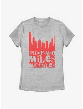 Marvel Spider-Man Miles Morales City Womens T-Shirt, , hi-res