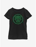 Marvel Black Panther Lucky Panther Youth Girls T-Shirt, BLACK, hi-res