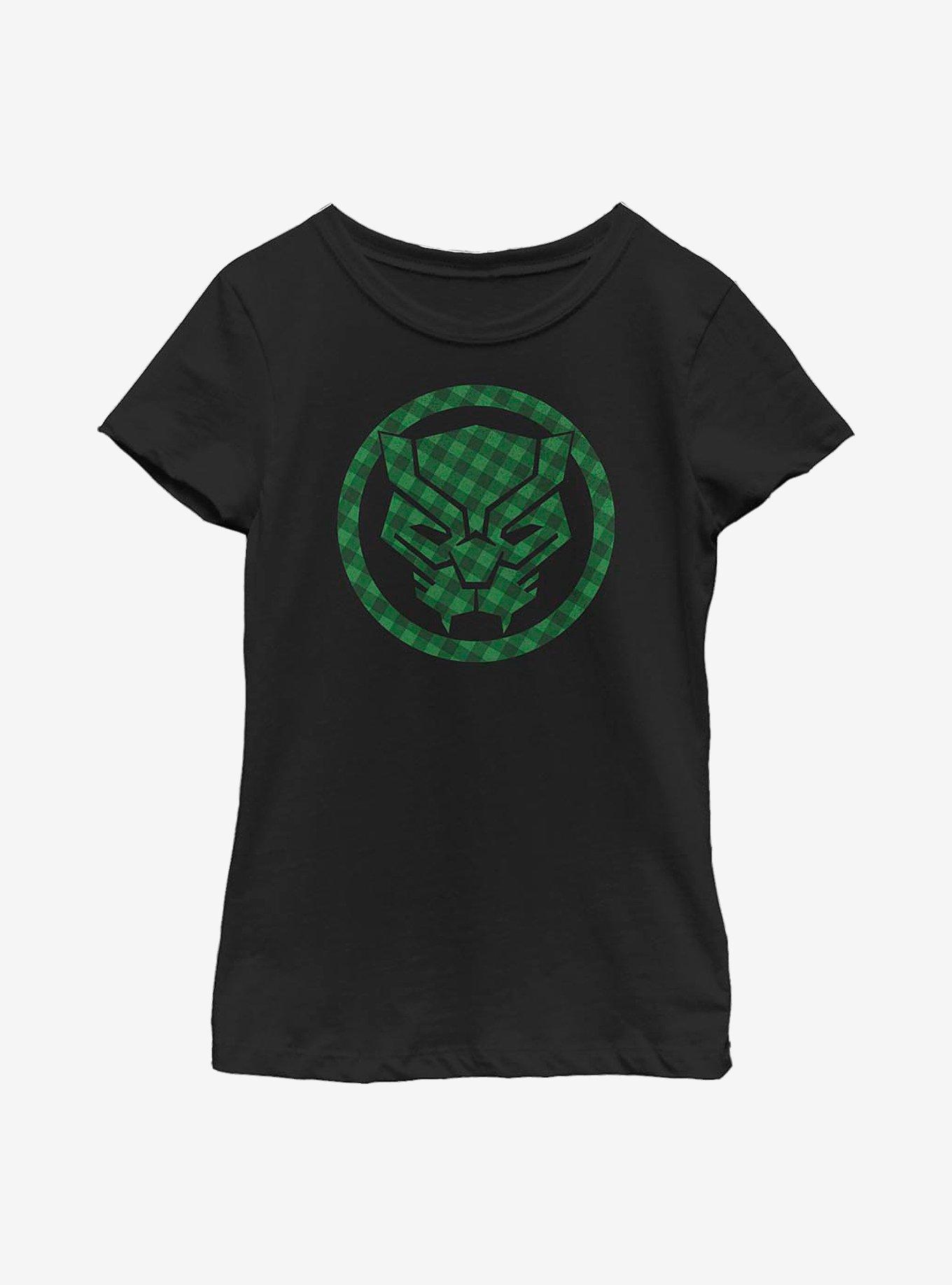 Marvel Black Panther Lucky Panther Youth Girls T-Shirt, , hi-res