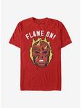 Marvel Fantastic Four Flame On T-Shirt, RED, hi-res